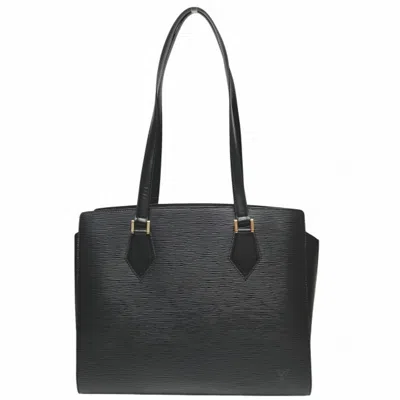 Pre-owned Louis Vuitton Black Epi Leather Shoulder Bag Tote Bag ()