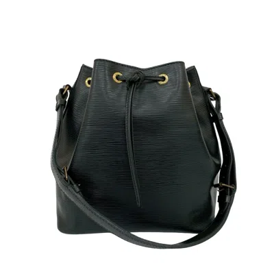 Pre-owned Louis Vuitton Black Epi Leather Shoulder Bag Tote Bag ()