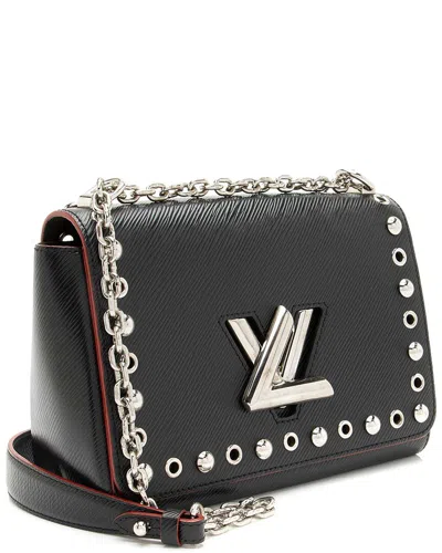 Louis Vuitton Black Epi Leather Studded Twist Mm (authentic Pre-loved)