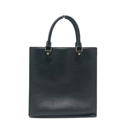 Pre-owned Louis Vuitton Black Epi Leather Tote Bag ()