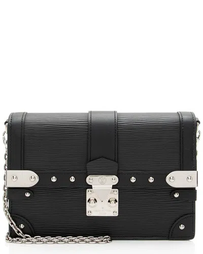 Louis Vuitton Black Epi Leather Trunk Chain Wallet (authentic Pre-loved)