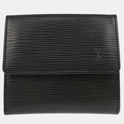 Pre-owned Louis Vuitton Epi Porte Billet Cartes Credit Monnaie Wallet