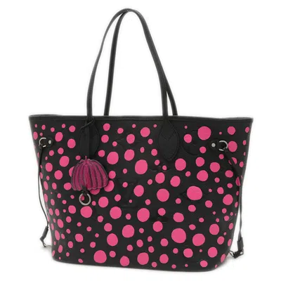 Pre-owned Louis Vuitton Black Fuchsia Monogram Empreinte Tote Bag ()