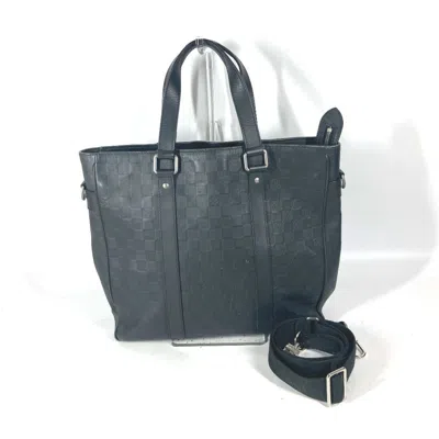 Pre-owned Louis Vuitton Black Galle Onyx Damier Infini Shoulder Bag Tote Bag ()
