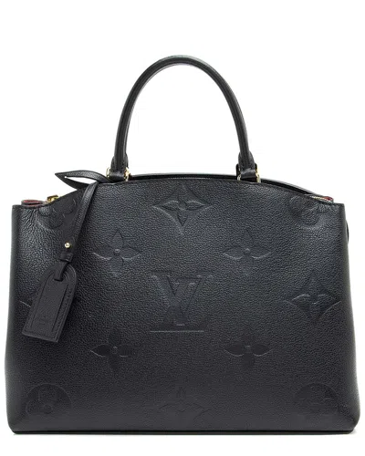 Pre-owned Louis Vuitton Black Giant Monogram Empreinte Grand Palais (authentic Pre-  Loved)