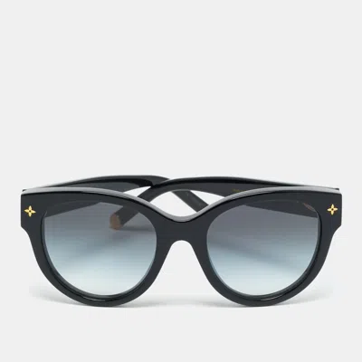 Pre-owned Louis Vuitton Black Gradient Z1526w My Monogram Round Sunglasses