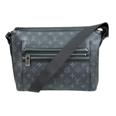 Pre-owned Louis Vuitton Black Gray Monogram Eclipse Monogram Eclipse Shoulder Bag ()