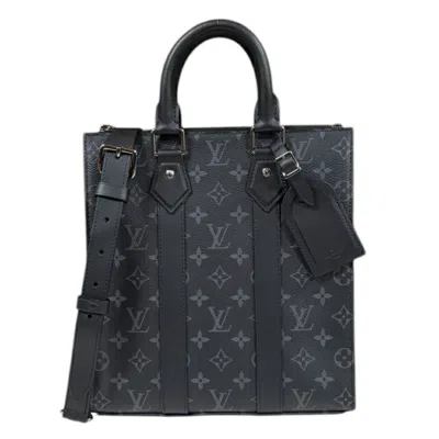 Pre-owned Louis Vuitton Black Gray Monogram Eclipse Shoulder Bag ()