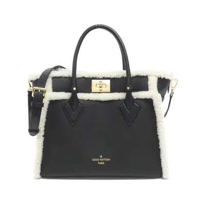 Pre-owned Louis Vuitton Black Handbag Shoulder Bag ()