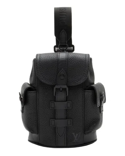Louis Vuitton Black Leather