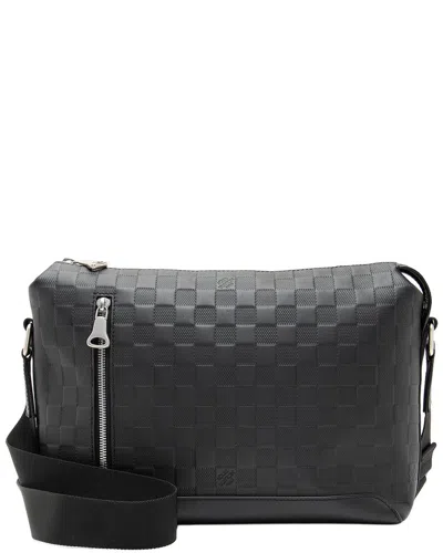 Louis Vuitton Black Leather