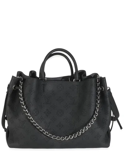 Pre-owned Louis Vuitton Black Leather Bella Tote (authentic Pre-loved)