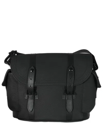 Pre-owned Louis Vuitton Black Leather Christopher Messenger (authentic Pre-loved)