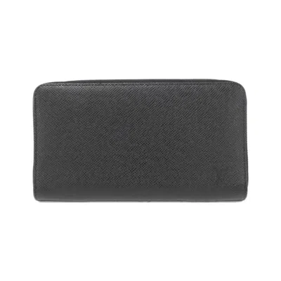 Pre-owned Louis Vuitton Black Leather Coin Purse/coin Case ()