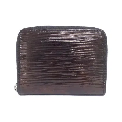 Pre-owned Louis Vuitton Black Leather Coin Purse/coin Case ()