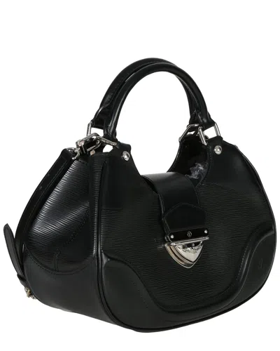 Louis Vuitton Black Leather Epi Leather Montaigne Shoulder Bag (authentic Pre-  Loved)