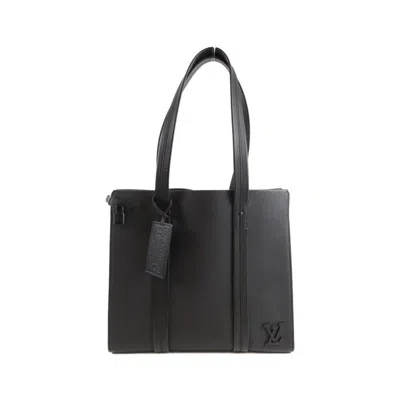 Pre-owned Louis Vuitton Black Leather Handbag Tote Bag ()