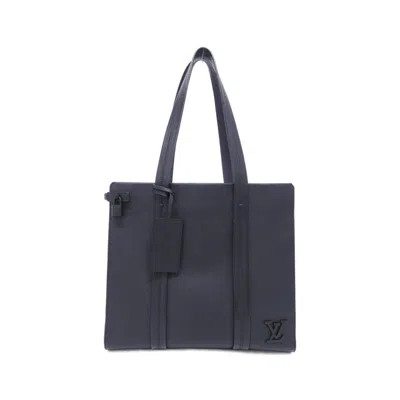 Pre-owned Louis Vuitton Black Leather Handbag Tote Bag ()