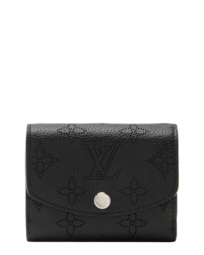 Pre-owned Louis Vuitton Black Leather Iris Xs Compact Wallet (authentic Pre-loved)