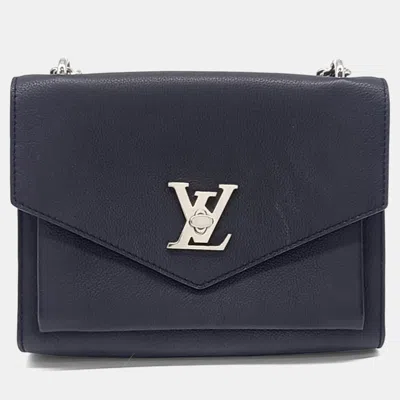 Pre-owned Louis Vuitton Black Leather My Lock Me Bb
