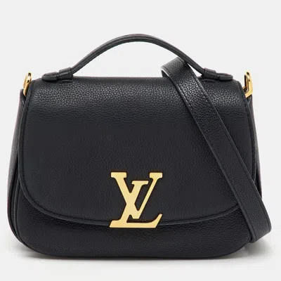 Pre-owned Louis Vuitton Black Leather Neo Vivienne Bag