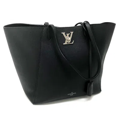 Pre-owned Louis Vuitton Black Leather Shoulder Bag ()