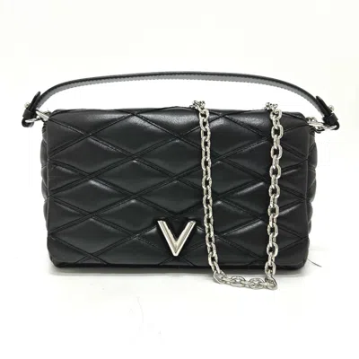 Pre-owned Louis Vuitton Black Leather Shoulder Bag ()