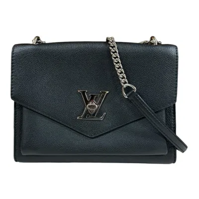 Pre-owned Louis Vuitton Black Leather Shoulder Bag ()