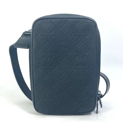Pre-owned Louis Vuitton Black Leather Shoulder Bag ()