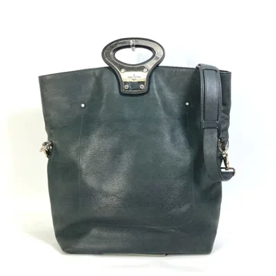 Pre-owned Louis Vuitton Black Leather Shoulder Bag ()