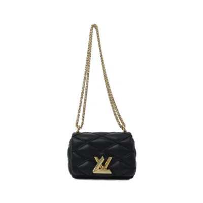 Pre-owned Louis Vuitton Black Leather Shoulder Bag ()