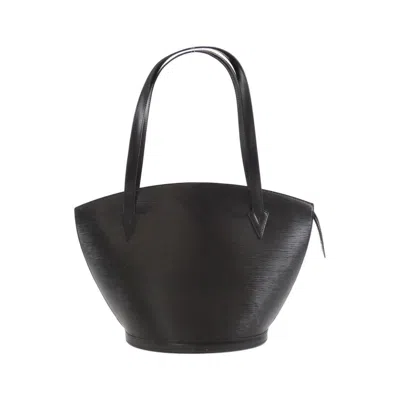 Pre-owned Louis Vuitton Black Leather Shoulder Bag ()
