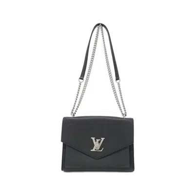 Pre-owned Louis Vuitton Black Leather Shoulder Bag ()
