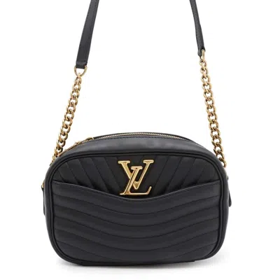Pre-owned Louis Vuitton Black Leather Shoulder Bag ()