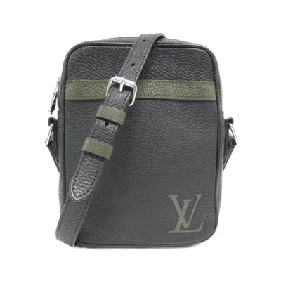 Pre-owned Louis Vuitton Black Leather Shoulder Bag ()