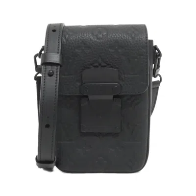Pre-owned Louis Vuitton Black Leather Shoulder Bag ()