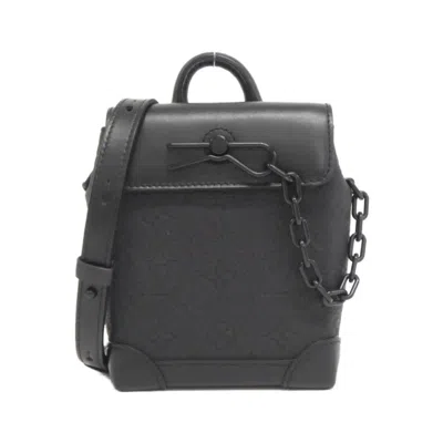 Pre-owned Louis Vuitton Black Leather Shoulder Bag ()