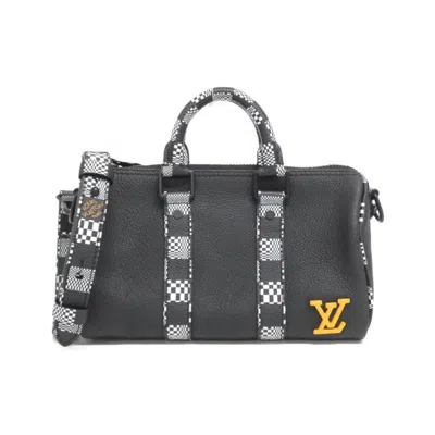 Pre-owned Louis Vuitton Black Leather Shoulder Bag ()