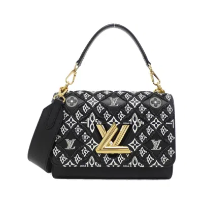 Pre-owned Louis Vuitton Black Leather Shoulder Bag ()