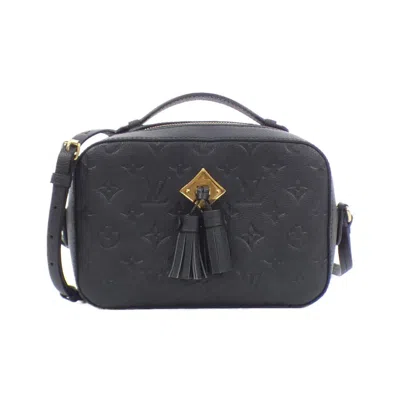 Pre-owned Louis Vuitton Black Leather Shoulder Bag ()