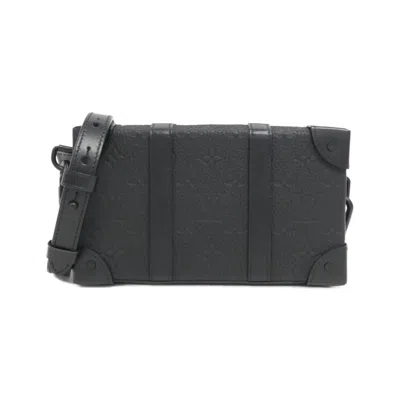 Pre-owned Louis Vuitton Black Leather Shoulder Bag ()