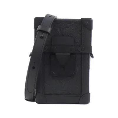 Pre-owned Louis Vuitton Black Leather Shoulder Bag ()