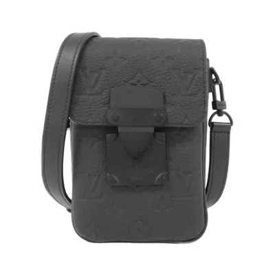 Pre-owned Louis Vuitton Black Leather Shoulder Bag ()