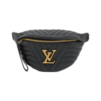Pre-owned Louis Vuitton Black Leather Shoulder Bag ()