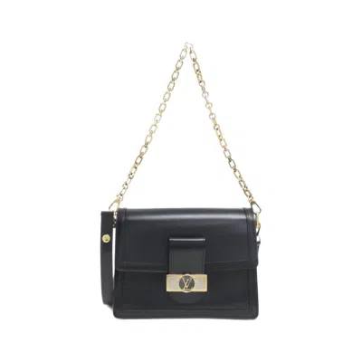 Pre-owned Louis Vuitton Black Leather Shoulder Bag ()