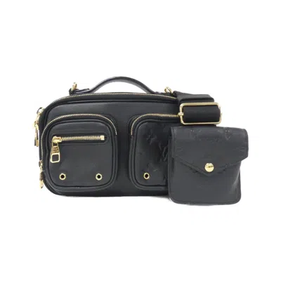 Pre-owned Louis Vuitton Black Leather Shoulder Bag ()