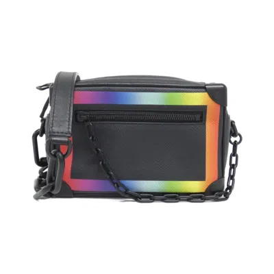 Pre-owned Louis Vuitton Black Leather Shoulder Bag ()