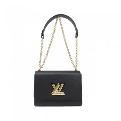Pre-owned Louis Vuitton Black Leather Shoulder Bag ()