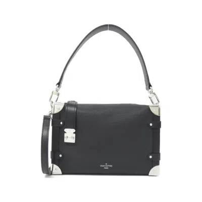 Pre-owned Louis Vuitton Black Leather Shoulder Bag ()