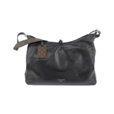 Pre-owned Louis Vuitton Black Leather Shoulder Bag ()